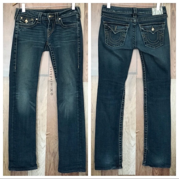 True Religion Swarovski crystal jeans - Picture 1 of 8